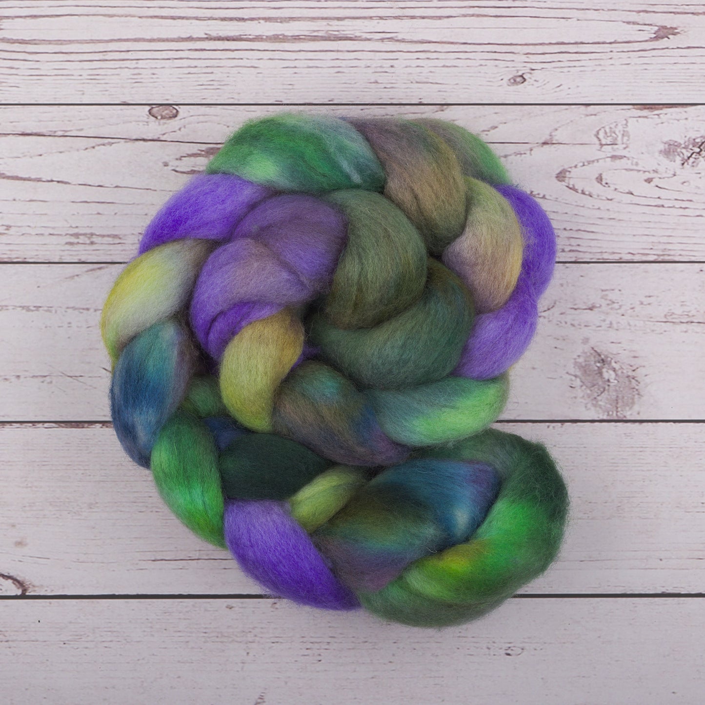 Bluefaced Leicester Spinning Fiber - Waterlilies