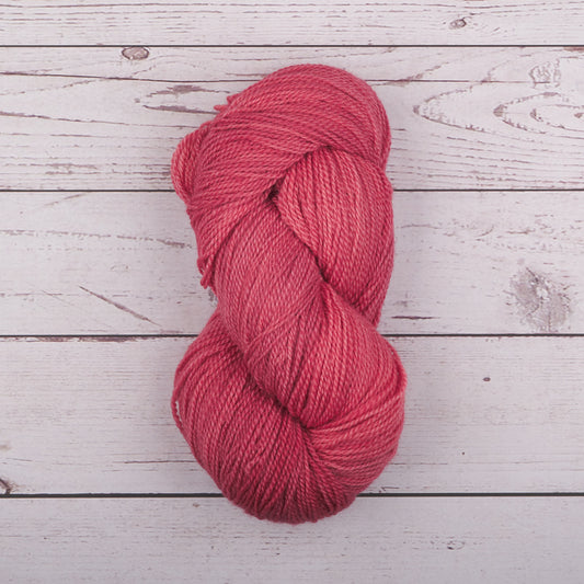 Bluefaced Leicester Fingering Yarn - Rose Pink