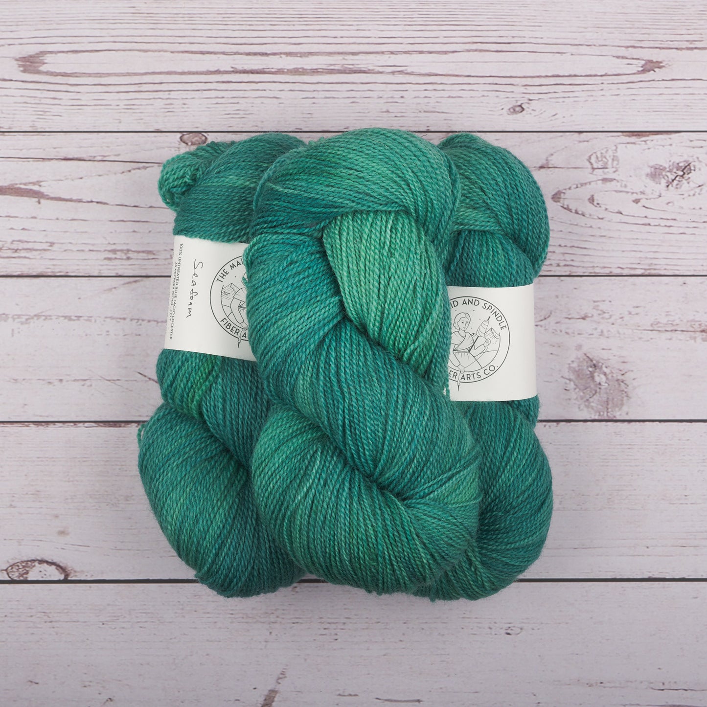 Bluefaced Leicester Fingering Yarn - Seafoam