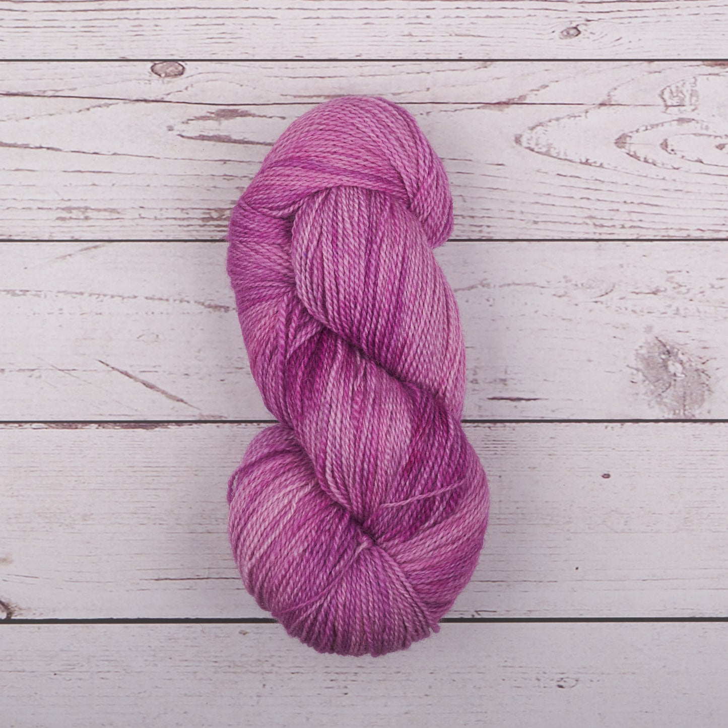 Bluefaced Leicester Fingering Yarn - Wine Rose