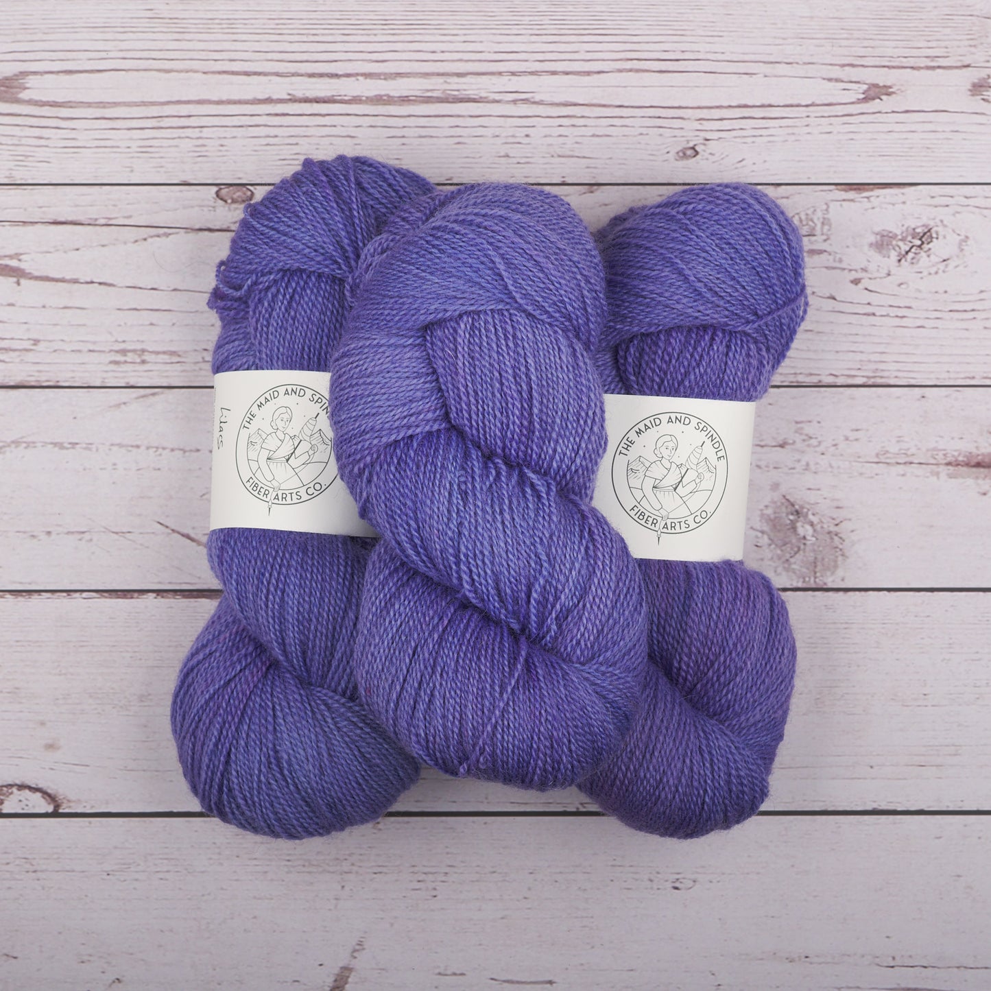 Bluefaced Leicester Fingering Yarn - Lilacs