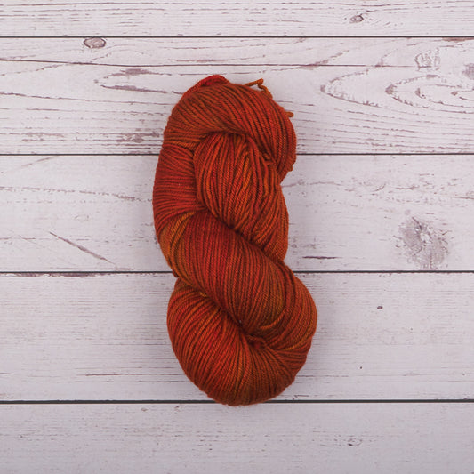 Bluefaced Leicester Worsted Yarn - Brick