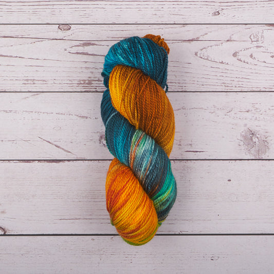 SW Merino Fingering Yarn - Mediterranean