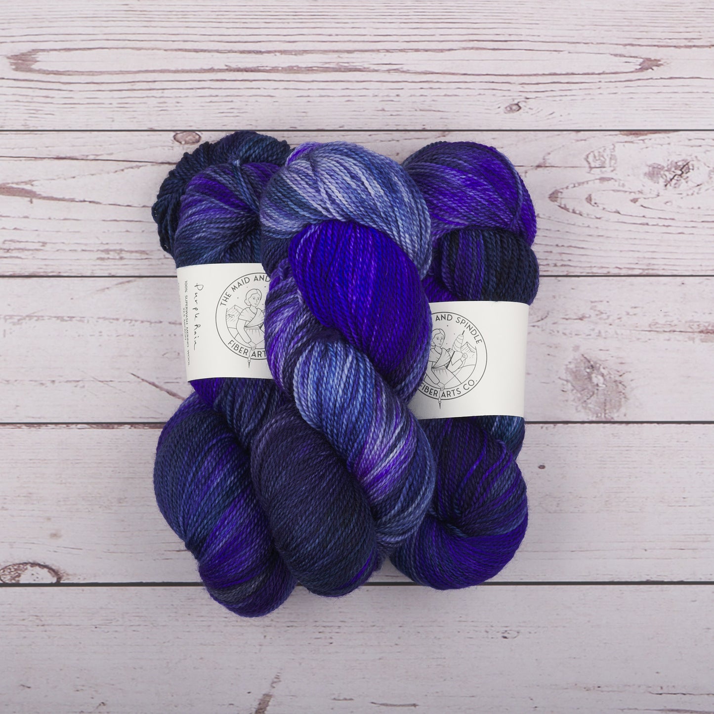 SW Merino Fingering Yarn - Purple Rain