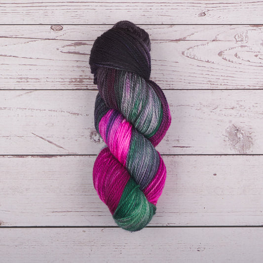 SW Merino Fingering Yarn - Auroras on My Porch