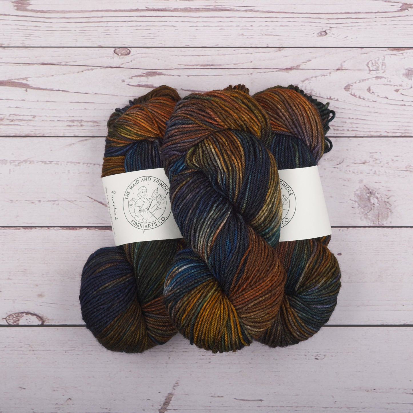 SW Merino Worsted Yarn - Riverbed