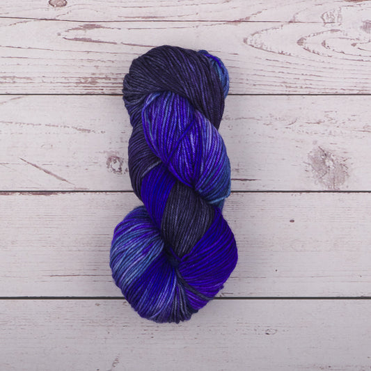 SW Merino Worsted Yarn - Purple Rain