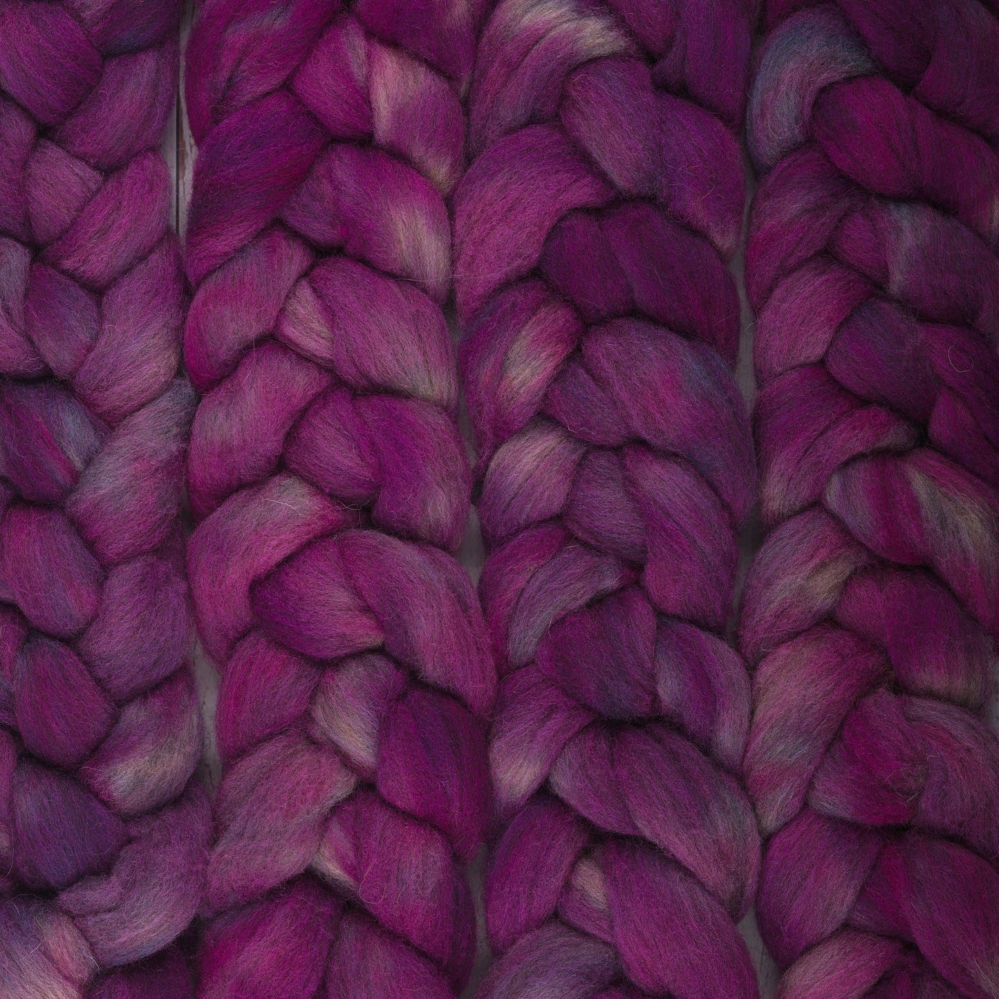 Shetland Spinning Fiber - Cloudy Skies over Lavender Fields