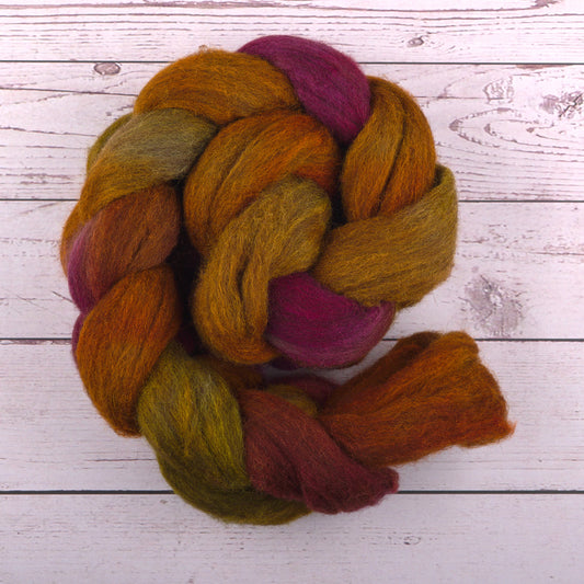 Bluefaced Leicester Spinning Fiber - Painted Hills