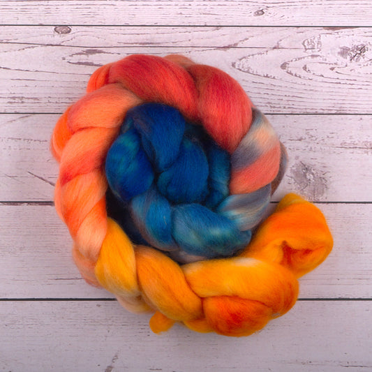 Falkland Spinning Fiber - Utah Skies