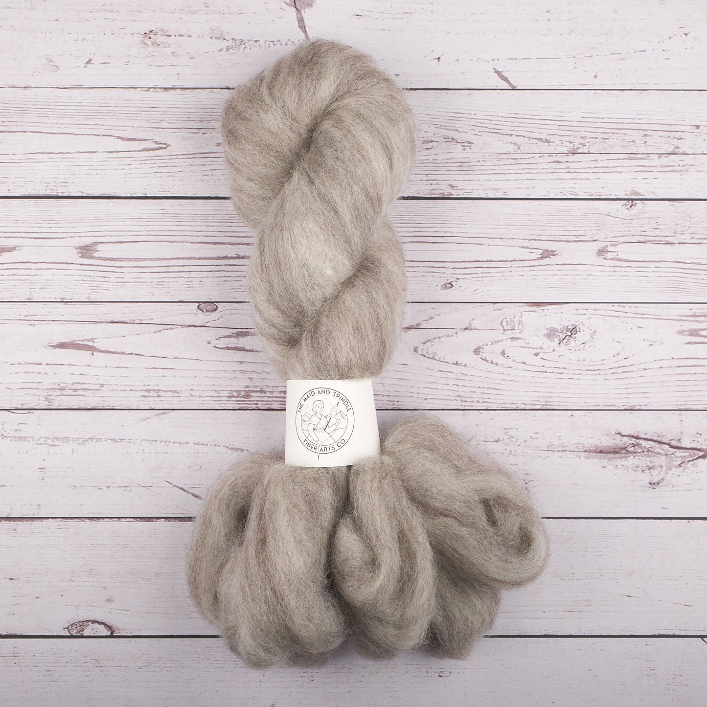 Local Custom Milled Blend Roving - Border Leicester, Romney-Coopworth, and Icelandic