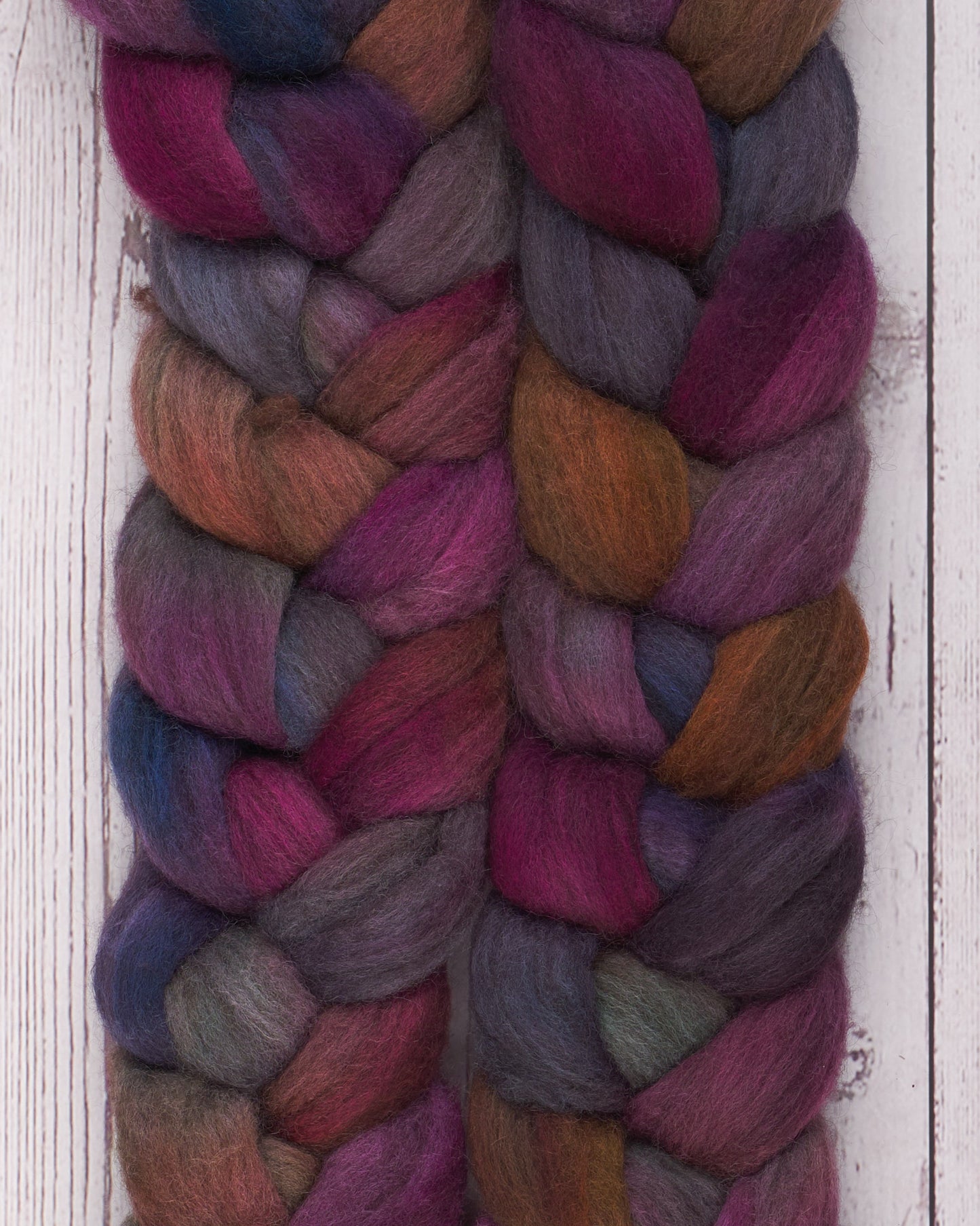 Polwarth and Yak Spinning Fiber - Last of the Summer Wine