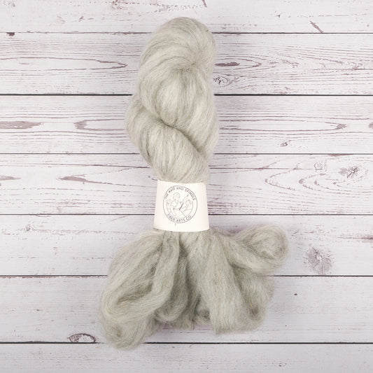 Local Custom Milled Blend Roving - Gotland, Bluefaced Leicester