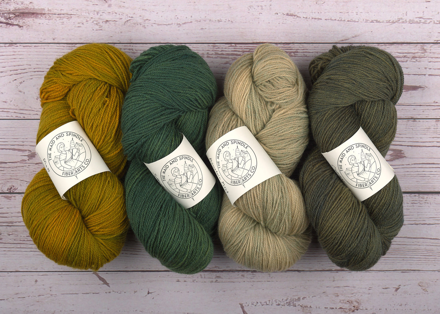 Bluefaced Leicester Sock Yarn - Moss