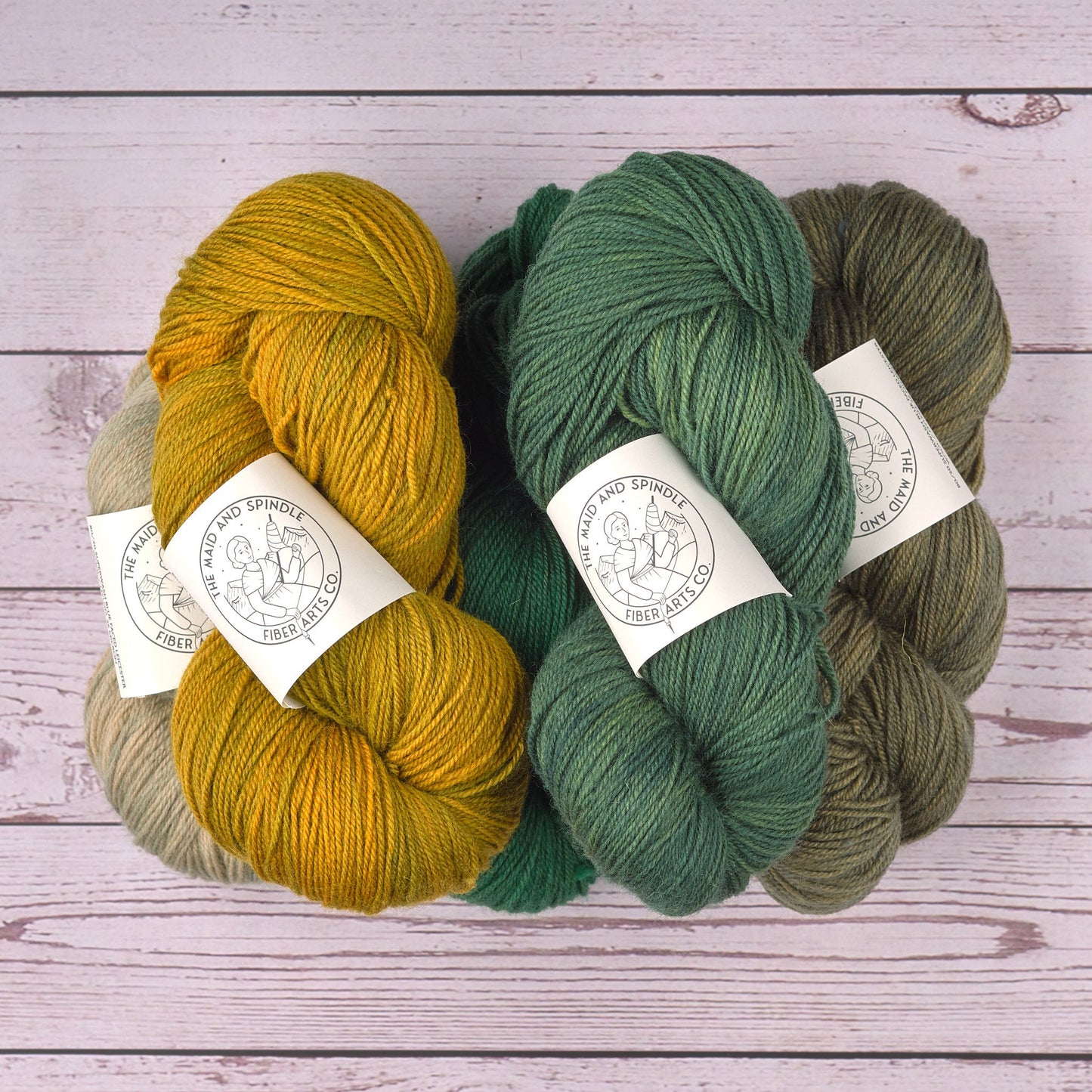 Bluefaced Leicester Sock Yarn - Cypress