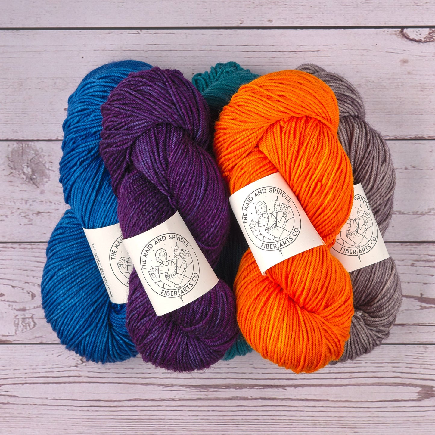 SW Merino Worsted Yarn - Ultraviolet