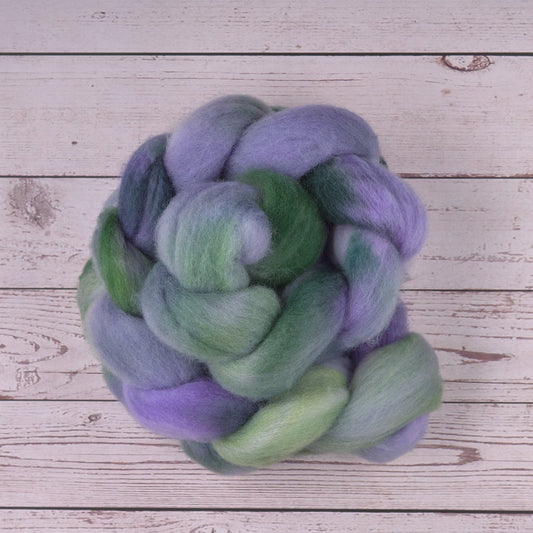 Bluefaced Leicester Spinning Fiber - Hyacinth