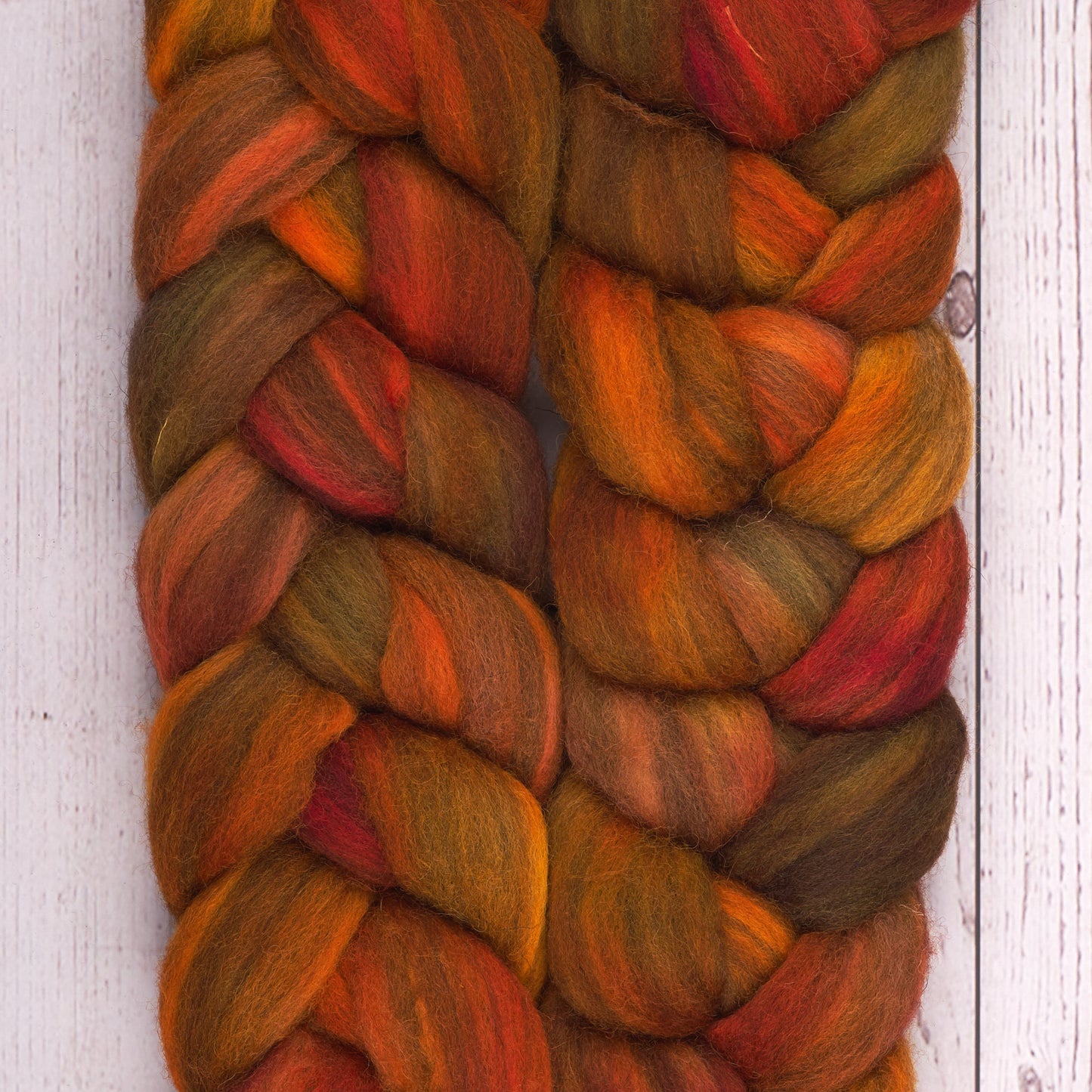 Bluefaced Leicester Spinning Fiber - Marigolds