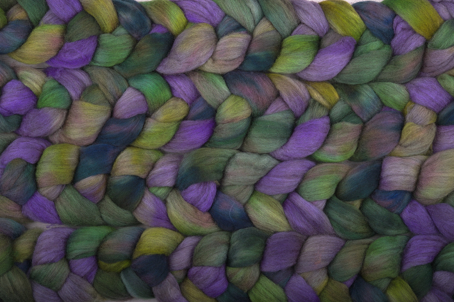 Polwarth and Yak Spinning Fiber - Waterlilies