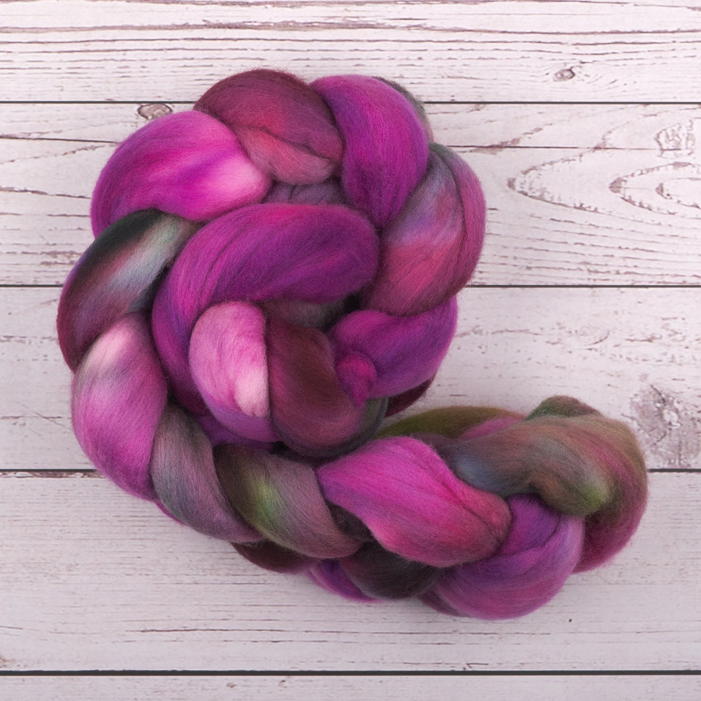 Merino Spinning Fiber - Hellebores