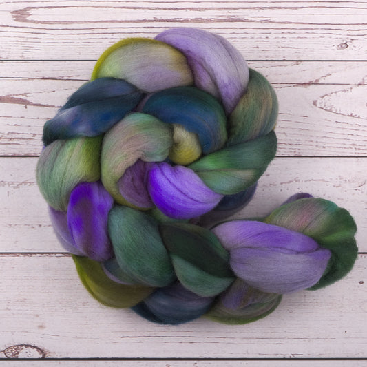 Merino Spinning Fiber - Waterlilies