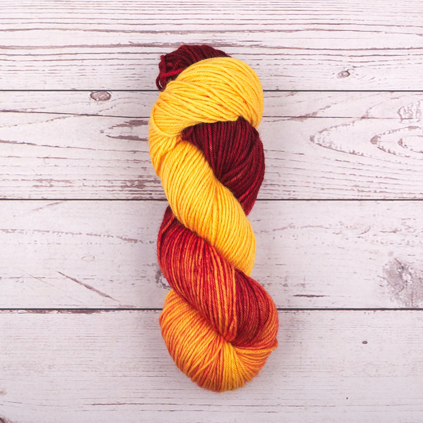 Bluefaced Leicester Sport Yarn - Red Hot Poker