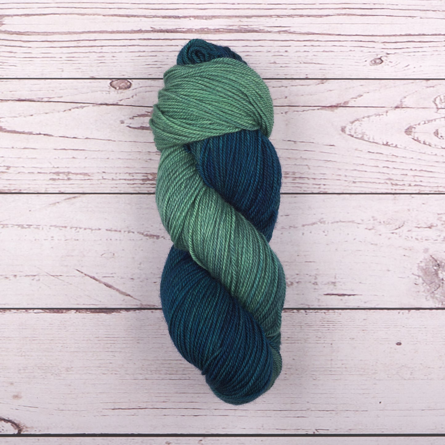 Bluefaced Leicester Worsted Yarn - Teal Mist