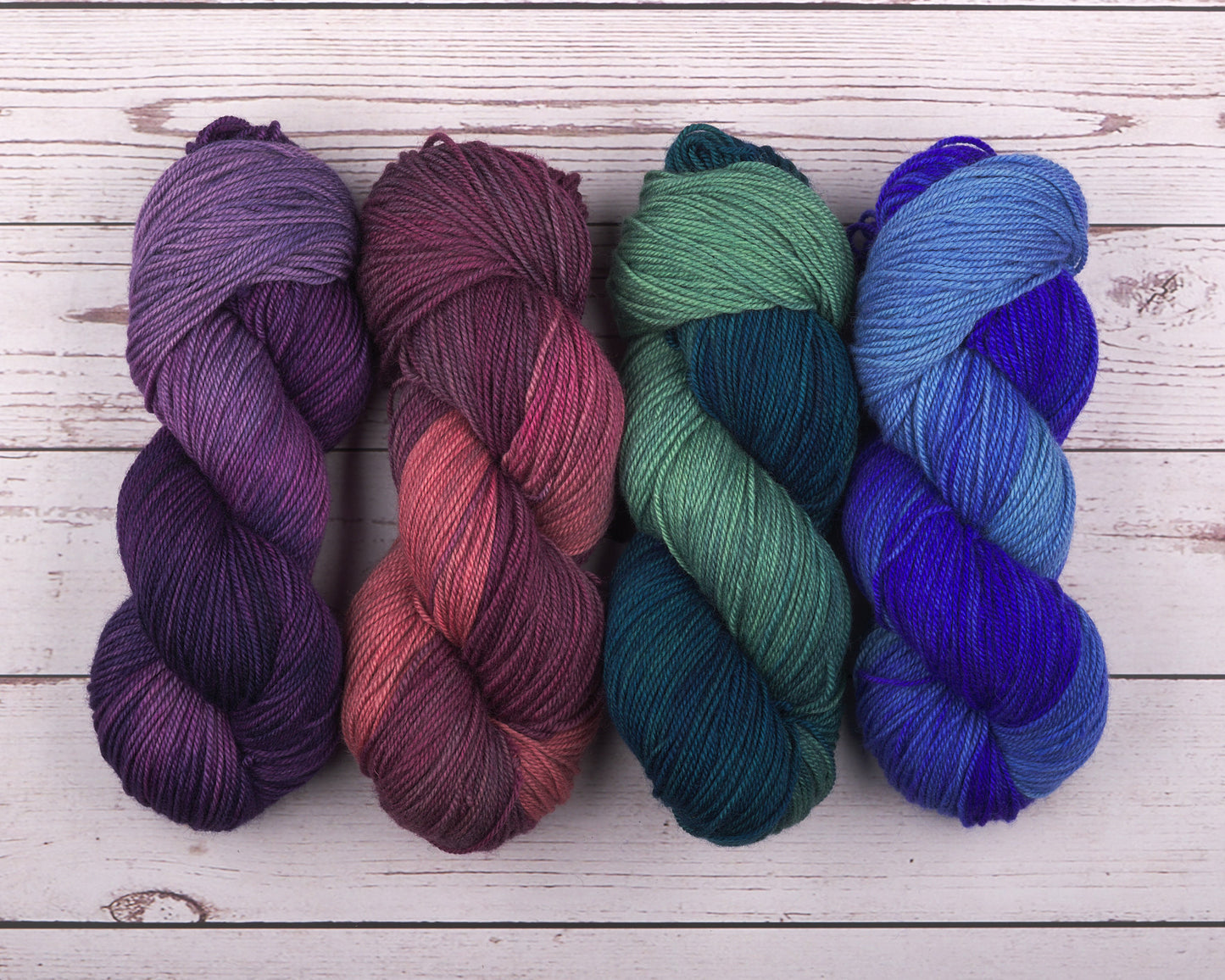 Bluefaced Leicester Worsted Yarn - Teal Mist