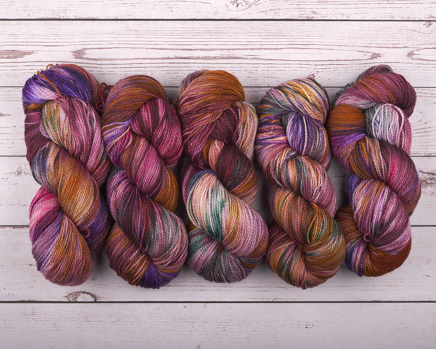 SW Merino Fingering Yarn - Garden in Full Bloom